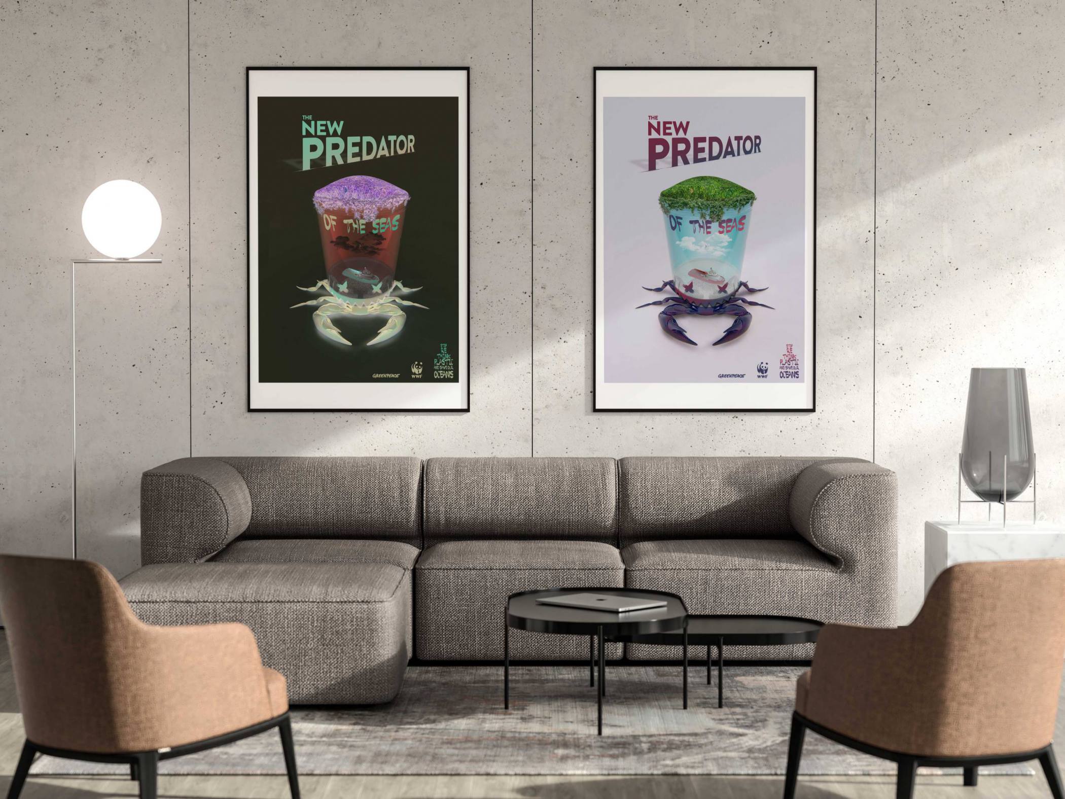 Modern Poster Mockup Vol.7 by Anthony Boyd Graphics